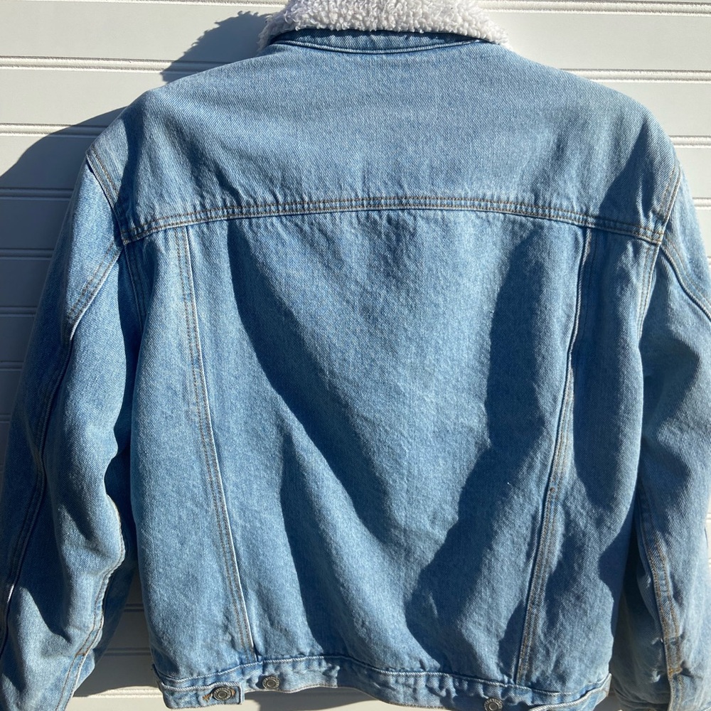 Brandie Melville JOHN Galt Wool Trucker jacket - Picture 5 of 7